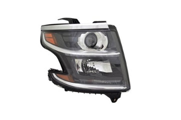CHEVROLET SUBURBAN 2015-2020 — HALOGEN HEADLIGHT RH; W/O LOGO & RST PKG; INTELLIGENT BEAMS; TAHOE/SUBURBAN 2018-2020