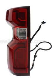 CHEVROLET SILVERADO PICKUP 2019-2025 — TAIL LAMP LH; W/ LED; SILVERADO 1500 2019-2025