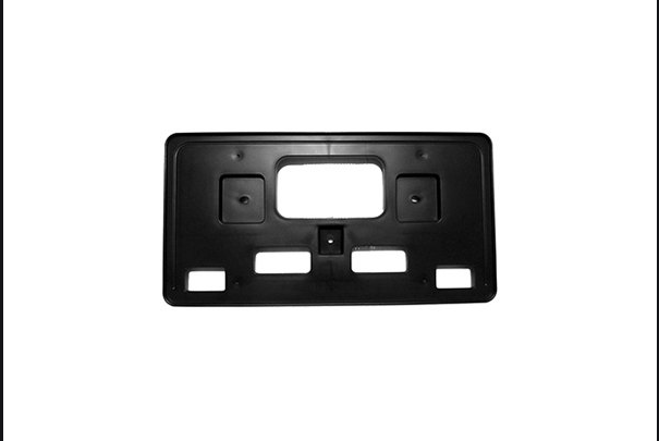 HONDA CIVIC 2016-2021 — FRONT LICENSE PLATE BRACKET; FITS ALL HATCHBACK ; COUPE / SEDAN SI ONLY; COUPE 2017-2020 & SEDAN / HATCHBACK 2017-2021
