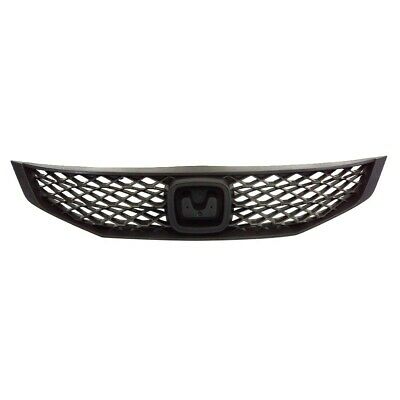 HONDA CIVIC 2006-2011 — GRILLE; MAT-BLACK; COUPE 2009-2011