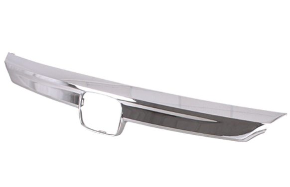 HONDA ACCORD 2018-2022 — UPPER GRILLE MOLDING; BRIGHT/CHROME; FOR EX-L/LX/TOURING; SEDAN/HYB 2021-2022