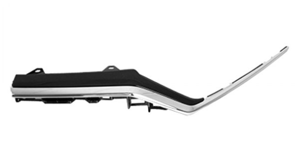 HONDA CRV 2017-2022 — FRONT UPPER GRILLE MOLDING LH; CHROME; CRV 2020-2022