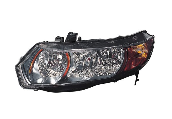 HONDA CIVIC 2006-2011 — HEAD LAMP LH; SI /MANUAL/6-SPEED; COUPE 2006-2009