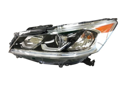 HONDA ACCORD 2013-2017 — HALOGEN HEADLIGHT LH; ACCORD HYBRID 2017