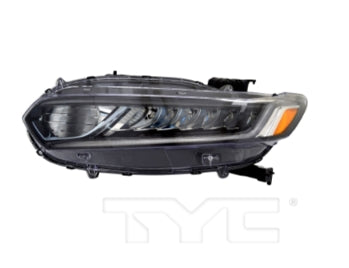 HONDA ACCORD 2018-2022 — HEADLIGHT LH; LED LOW BEAM/HALOGEN HIGH; HYBRID 2018-2020 CAPA