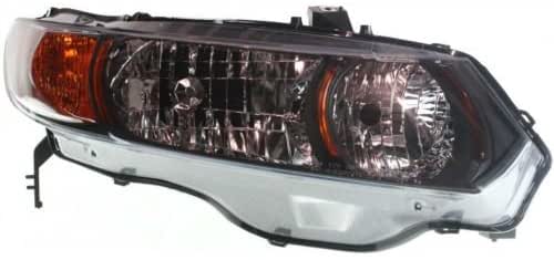 HONDA CIVIC 2006-2011 — HEAD LAMP RH; SI /MANUAL/6-SPEED; COUPE 2006-2009