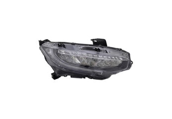 HONDA CIVIC 2016-2021 — LED HEAD LIGHT RH; N-AMERICA BUILT; TOURING MODELS; SEDAN/COUPE 2019