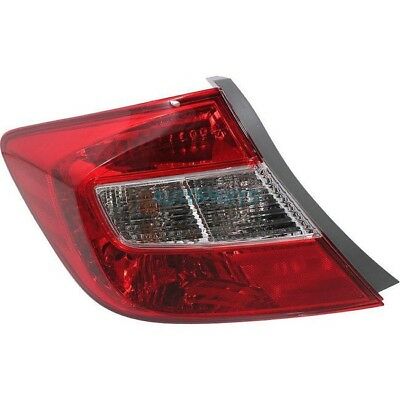 HONDA CIVIC 2012-2015 — TAIL LAMP LH; SEDAN 2012 ( EXCEPT HYBRID )