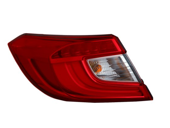 HONDA ACCORD 2018-2022 — OUTER TAIL LIGHT LH; SEDAN 2018-2022/HYB 2021-2022