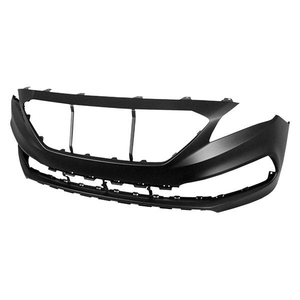 HYUNDAI SONATA 2015-2017 — FRONT BUMPER PRIMED; W/O SENSORS: SPORT MODELS; 2015-2017 CAPA
