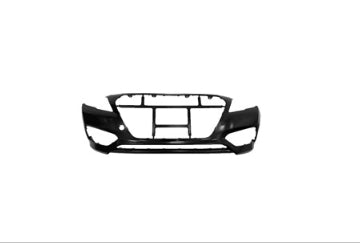 HYUNDAI SONATA 2015-2017 — FRONT BUMPER PRIMED; HYBRID 2016-2017