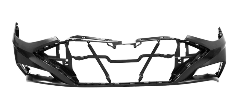 HYUNDAI SONATA 2020-2023 — FR BUMPER PRIMED; FOR SEL/SEL PLUS/LIMITED/LUXURY/ULTIMATE; W/O SENSOR; 2020-2023 CAPA