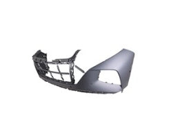 HYUNDAI TUCSON 2022-2024 — FRONT UPPER BUMPER; USE W/ SKID; W/ 6 SENSORS; EXCEPT N-LINE; KOREA BUILT GAS/HYBRID; 2022-2024