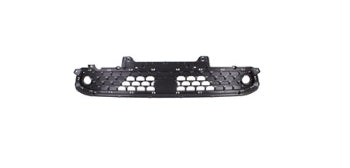 HYUNDAI KONA 2018-2023 — FRONT BUMPER GRILLE; DARK GRAY; FOR LIMITED/PREFERRED; W/ ADAPTIVE CRUISE & FOG HOLES; 2022-2023