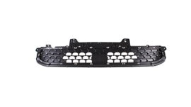 HYUNDAI KONA 2018-2023 — FRONT BUMPER GRILLE; BLACK; FOR LIMITED/ESSENTIAL; W/ ADAPTIVE CRUISE; W/O FOG HOLES; 2022-2023