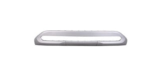 HYUNDAI KONA 2018-2023 — REAR SKID PLATE; TEXTURED SILVER GRAY; W/O SENSORS; 2022-2023 (EXC N-LINE)