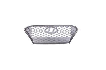 HYUNDAI KONA 2018-2023 — FRONT GRILLE; GRAY/SMOKE CHROME; 2018-2021