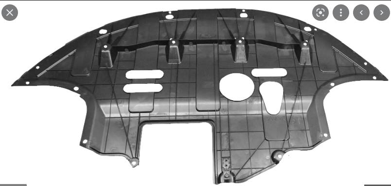 HYUNDAI ELANTRA 2017-2018 — UNDERCAR SHIELD; KOREA BUILT; 1.6L; SEDAN 2017-2020