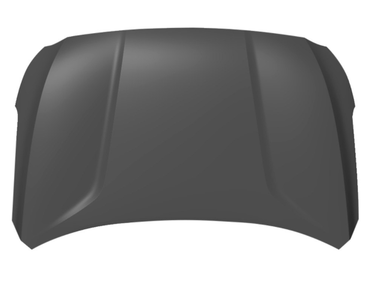 HYUNDAI SANTA FE 2019-2023 — HOOD; STEEL; 2019-2023