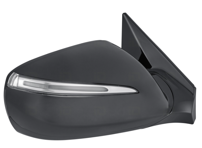 HYUNDAI SANTA FE 2013-2018 — MIRROR LH; POWER/BLIND DETECTION/HEATED/TURN SIGNAL; FE (6-7 SEATER)/XL 2013-2016