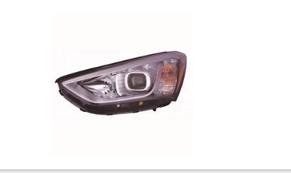HYUNDAI SANTA FE 2013-2018 — HALOGEN HEADLIGHT LH; FOR GLS AND LIMITED; SANTA_FE_(6-7_SEATER)/FE_XL 2013-2016 CAPA