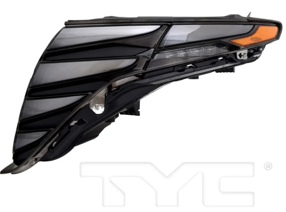 HYUNDAI TUCSON 2022-2024 — DAYTIME RUNNING LIGHT LH; SMOKED; USA BUILT; SEL/LIMITED MODELS; 2022-2024