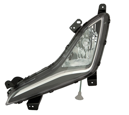 HYUNDAI ELANTRA 2014-2016 — FOG LAMP LH; ELANTRA SEDAN 2014-2016 CAPA