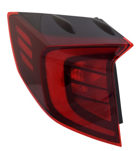HYUNDAI SONATA 2020-2023 — OUTER TAIL LIGHT LH; USA BUILT; PREFERRED/SE/SEL; SONATA 20-22 ( ALSO FITS 2022 SEL PLUS/N-LINE) CAPA