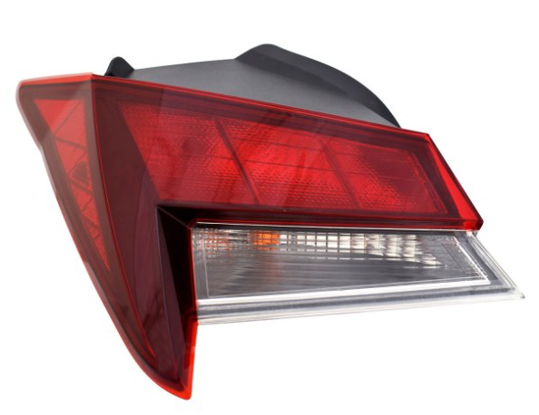 HYUNDAI ELANTRA 2021-2023 — HALOGEN OUTER TAIL LIGHT LH; US BUILT; ELANTRA_SEDAN/N_LINE 2021-2023 CAPA