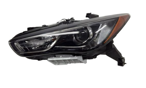 INFINITI QX60 2014-2024 — HID HEADLIGHT LH; QX60 2017-2018 CAPA (260609NF0D)
