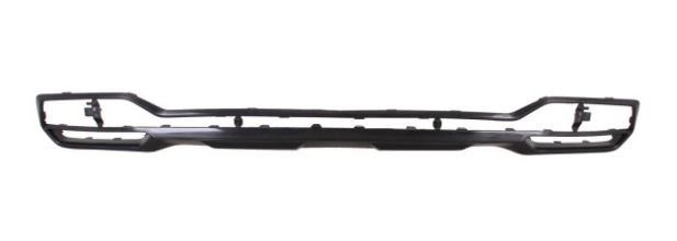 KIA SORENTO 2021-2023 — REAR BUMPER TRIM; PAINTED BLACK; FOR 2-PIECE S/EX/SX BUMPERS; GAS; SORENTO 2021-2023