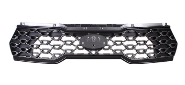KIA SORENTO 2021-2023 — FRONT GRILLE; PAINTED SILVER GRAY; W/ CAMERA; SORENTO 2021-2023