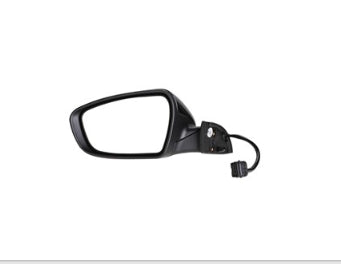 KIA FORTE 2017-2018 — MIRROR LH; HEATED/FLAT GLASS; PTM CAP; MANUAL FOLDING; W/O SIGNAL; FORTE 2017-2018