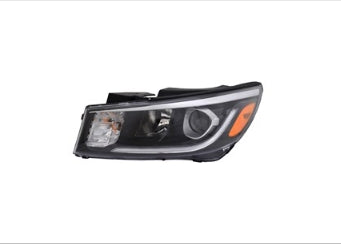 KIA SEDONA 2015-2021 — HALOGEN HEADLIGHT LH; W/O LED POSITION LAMP; 2019-2021 CAPA