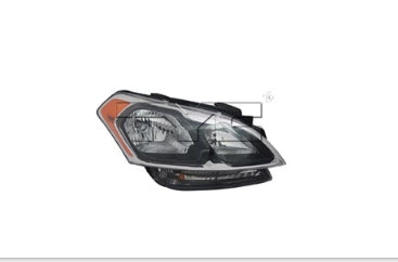 KIA SOUL 2012-2013 — HALOGEN HEAD LIGHT RH; REFLECTOR STYLE; SOUL 2012-2013