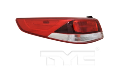 KIA OPTIMA 2016-2020 — OUTER TAIL LIGHT LH; USA BUILT; LX 16-20; LX 1.6T 16-18; Special Edition 2020