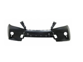 LEXUS RX350 2010-2015 — FRONT BUMPER PRIMED; W/ SENSORS; W/O WASHERS; CANADA/JAPAN BUILT; F-SPORT; RX350/RX450H 2013-2015