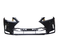 LEXUS RX350 2016-2022 — FRONT BUMPER PRIMED; W/O WASHERS & F-SPORT; W/ SENSORS; CANADA BUILT; RX350/RX350L/RX450H/RX450HL; 2020-2022