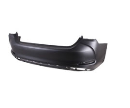 LEXUS ES350 2019-2025 — REAR BUMPER PRIMED; W/O SENSORS; W/ F-SPORT; N-AMERICA BUILT; ES350 2019-2025 CAPA (521590X924)