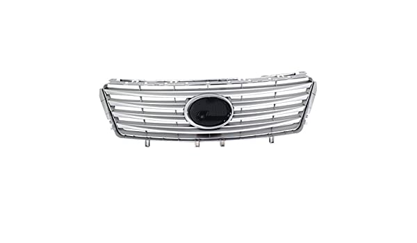 LEXUS ES350 2007-2012 — GRILLE; SILVER-BLK; W/O PRO COLLISION SYSTEM; ES350 2010-2012