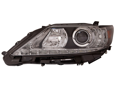 LEXUS ES350 2013-2018 — HALOGEN HEADLIGHT LH; PROJECTOR TYPE; ES300H/ES350 2013-2015