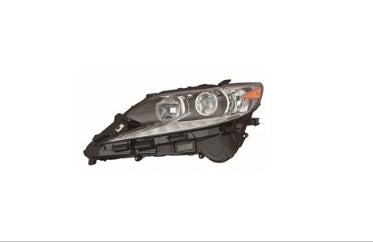 LEXUS ES350 2013-2018 — HALOGEN HEADLIGHT LH; W/ HALOGEN HIGH BEAM; ES350/ES300H 2016-2018 (8107033550)