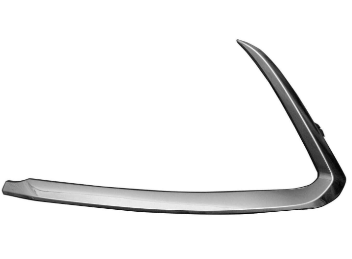 MAZDA CX 9 2016-2023 — FRONT BUMPER MOULDING LH; CHROME; 2016-2023