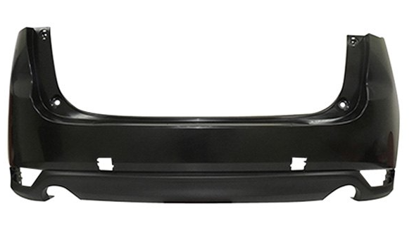MAZDA CX 5 2017-2025 — REAR BUMPER PRIMED; W/O SENSOR HOLES ; CX5 2017-2021 CAPA