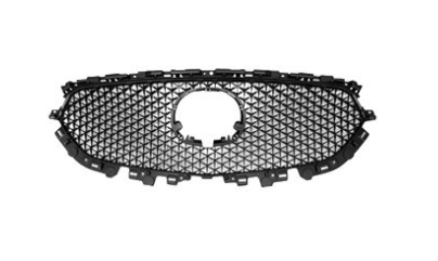 MAZDA CX 5 2017-2025 — FRONT UPPER GRILLE INSERT; MESH TYPE INSERT ONLY; MATTE BLACK; CX5 2017-2021