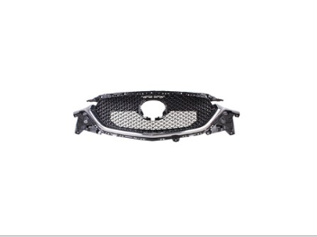 MAZDA CX 5 2017-2025 — FRONT GRILLE; BLK MESH/CHR MOLDING; W/ CAMERA & ADAPTIVE CRUISE; CX5 19-21