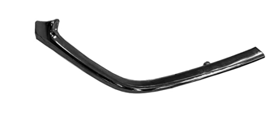 MAZDA MZ 3 2017-2018 — GRILLE LOWER MOULDING RH; CHROME; MEXICO BUILT; MAZDA 3/SPORT 2017-2018