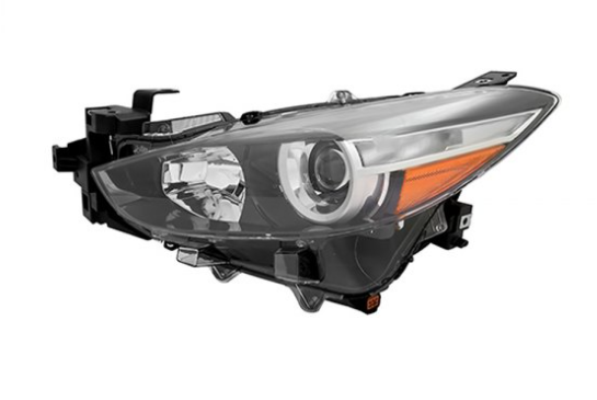 MAZDA MZ 3 2017-2018 — HEAD LAMP HALOGEN LH; JAPAN AND MEXICO-BUILT; MAZDA 3/SPORT 2017-2018
