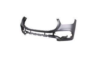 MERCEDES GLE 2020-2023 — FRONT BUMPER PRIMED; W/ TOW HOLE; W/O SENSORS & AMG; 350/450 2020-2023 CAPA