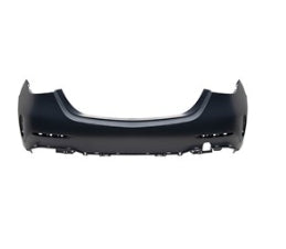 MERCEDES C-CLASS 2022-2025 — REAR BUMPER PRIMED; W/ SENSORS; SEDAN W/ AMG; C300 22-25; C43_AMG 23-25 (2068850803649999)